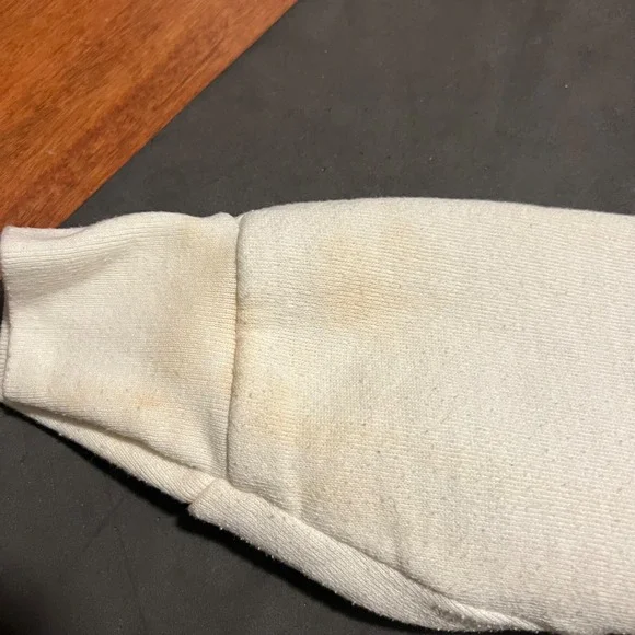 Vintage 1987 JOHN‎ MELLENCAMP The Lonesome Jubilee Size Large White Sweatshirt - Picture 13 of 16